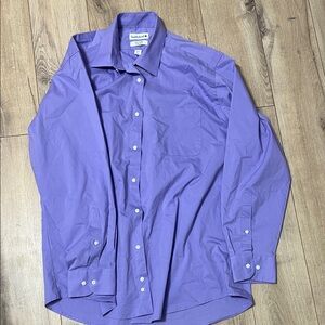 Saddlebred Men's Purple Dress Shirt